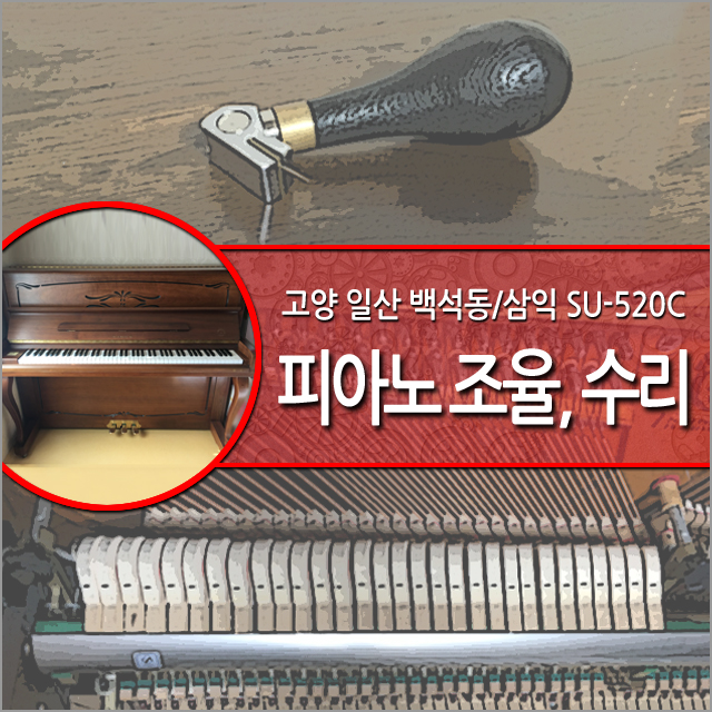  일산 백석동 피아노 조율. 일산동구 백석동 윈스턴파크 피아노 조율