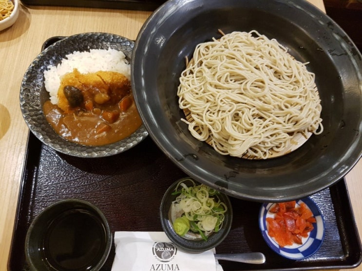 태국 방콕 자유 여행 : 방콕 일식 맛집 / 프롬퐁  일식 소바 맛집 / 아즈마 소바 누들 / 특대형 소바 / Soba Noodle Azuma