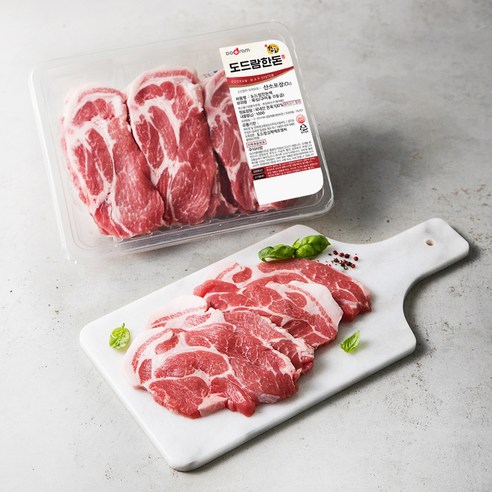  도드람한돈 1등급 목살 (냉장), 1000g, 1개