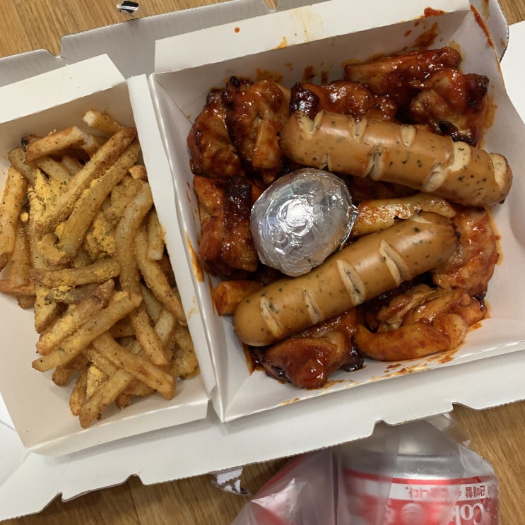  배달 최고 : 굽네치킨 볼케이노 순살, 맛은?!