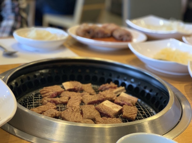  고양 강강술래 : 벽제 고기집 : 가족 식사 하기 :)