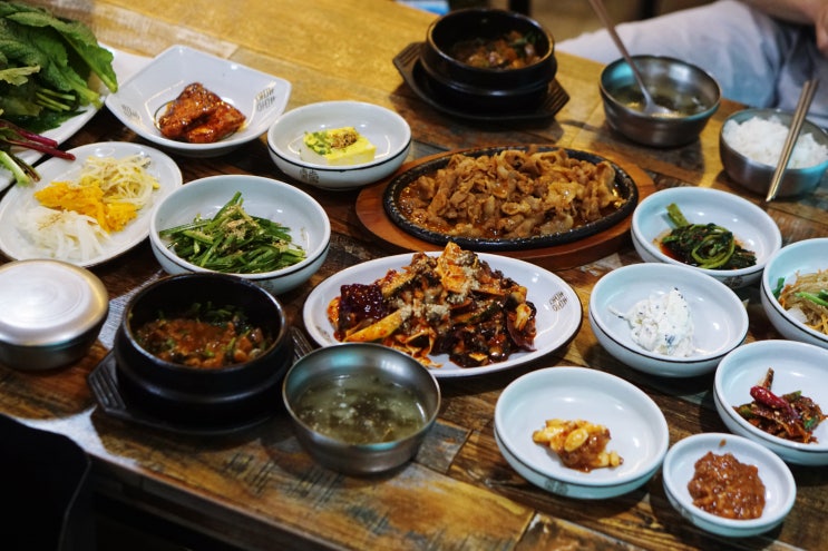 경주 남산 맛집 우렁각시쌈밥 우렁이 쌈밥 맛집