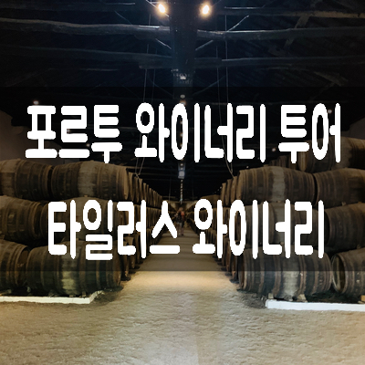  [포르투갈 여행] 포르투 와이너리 투어 - 타일러스 와이너리