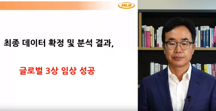  에이치엘비, 리보세라닙 글로벌 임상 3상 데이터 공개