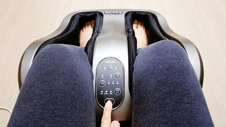  발마사지기 브람스 다리마사지기계 여행피로에 굿!
