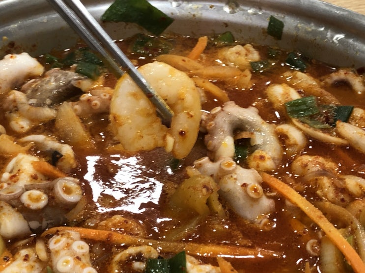  초량맛집 부산역개미집에서 낙곱새 클리어!