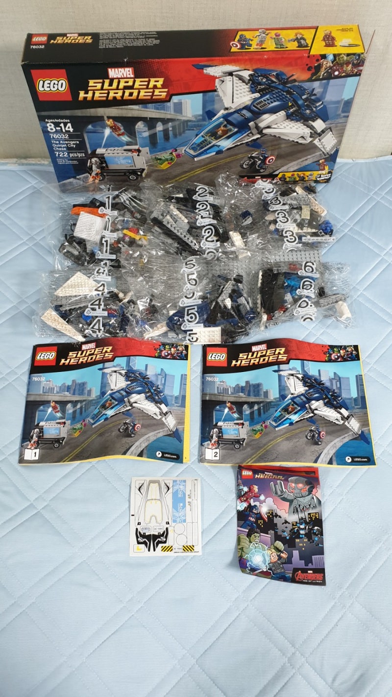 레고 마블 슈퍼히어로즈 리뷰: 76032- 어벤져스 퀸젯 도심 추격전 : 네이버 블로그