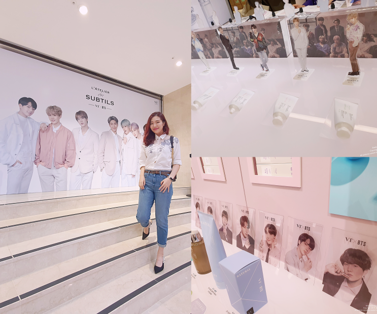  VT BTS향수 핸드크림, 롯데백화점 명동본점 팝업스토어에서 만나요