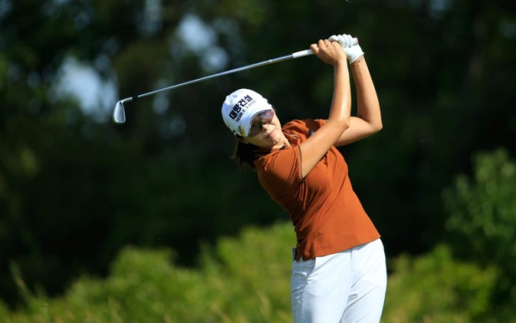  *허미정 2타차 단독선두-2019  LPGA투어 "인디 위민 인 테크  챔피언십"3라운드*