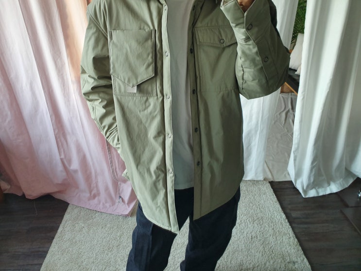  우영미 19FW 베이지 쟈켓 셔츠 와 벨트 후기