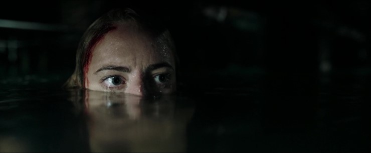 영화 크롤(2019)-악어 출몰 위험지역 근처에서 살지 맙시다.