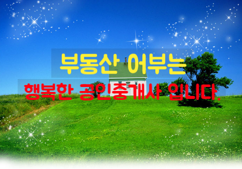  저 부동산 어부는 행복한 공인중개사입니다^^