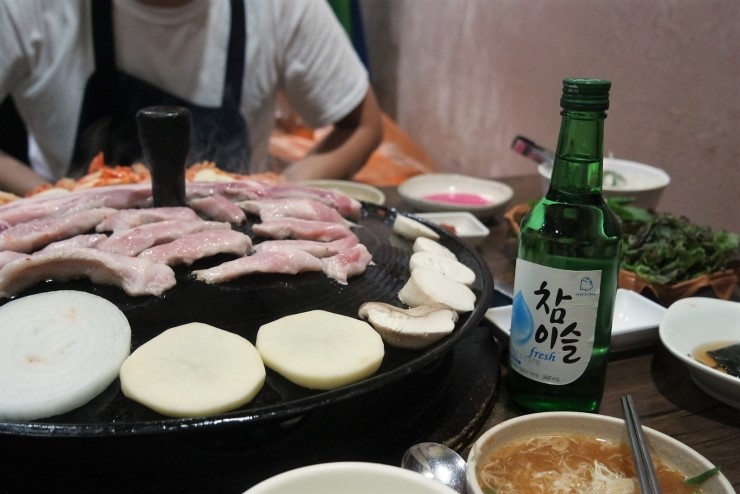  성동구 맛집 울 부부 최애 삼겹살 왕십리 고기집