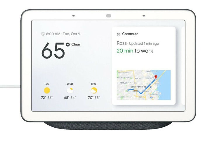 구글 홈 허브가 이베이에서 69달러로 할인중입니다.