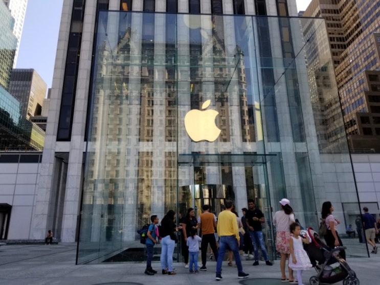 [미국동부-뉴욕] 뉴욕에서 유명한 애플스토어 - Apple Fifth Avenue