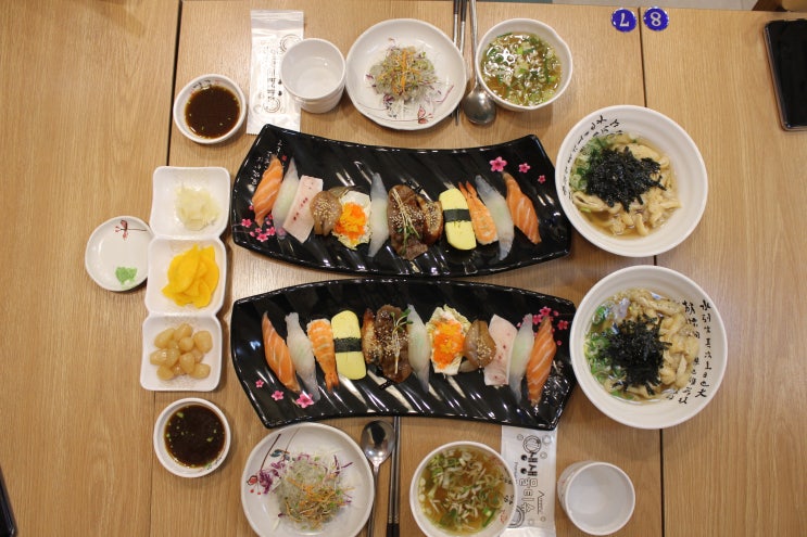  대전 유성 맛집 추천) 맛있는 초밥과 뜨끈한 우동이 생각날 땐 '죽동스시'!