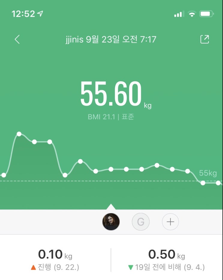  스위치온다이어트 시즌2- 2주차 (감기몸살과 정체기)