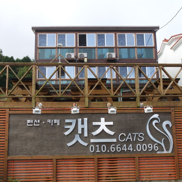  통영 숙소 추천 "캣츠펜션 러시안블루" 가성비 좋은 오션뷰 스파펜션
