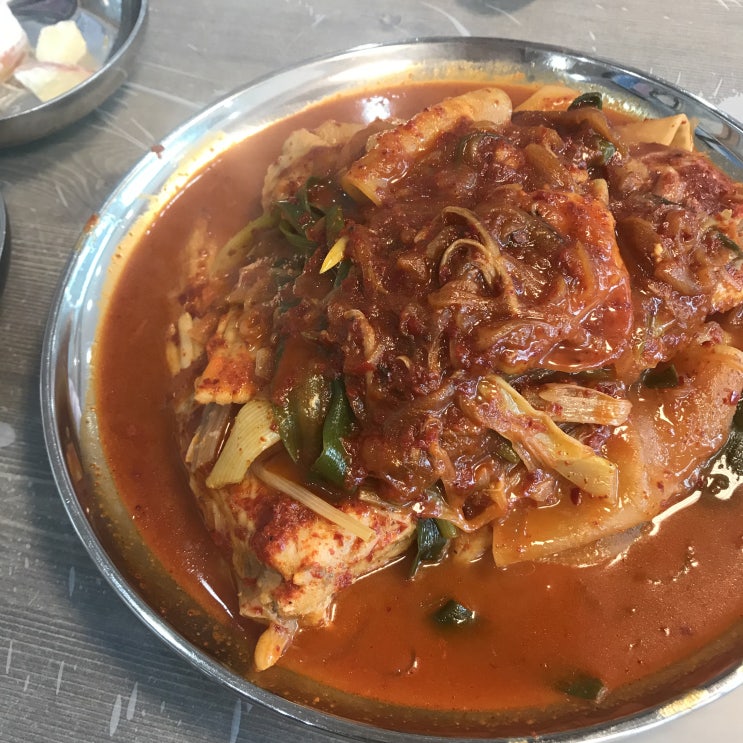 강릉 고성생선찜 가오리찜 맛있다!