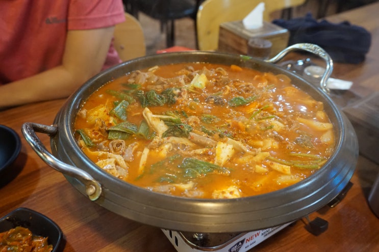  [송도] 순대국밥 국보순대  순대곱창전골과 소주한잔