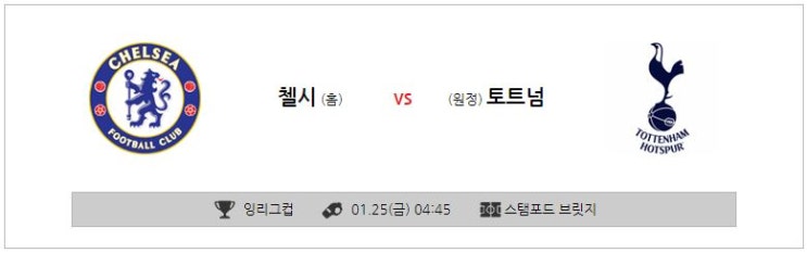  첼시 토트넘 축구분석