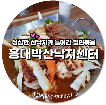  [포항흥해 맛집] 산낙지가 들어간 철판볶음, 홍대박산낙지센터