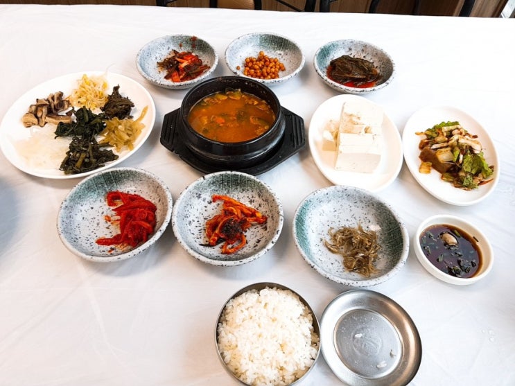 영주 부석사 종점식당, 건강한 맛 산채정식 혼밥 후기