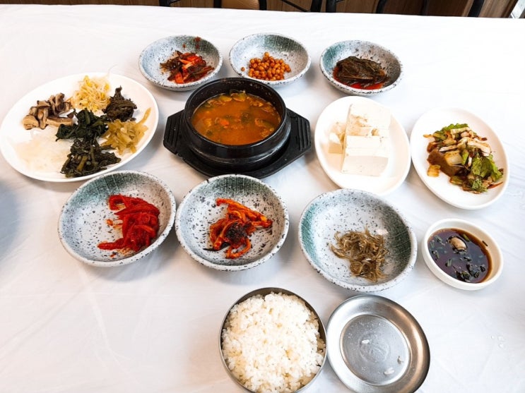  영주 부석사 종점식당, 건강한 맛 산채정식 혼밥 후기