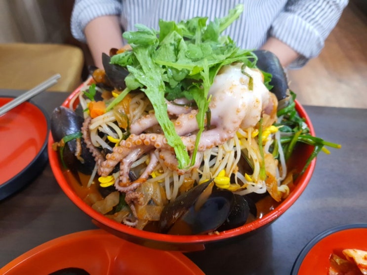  군산맛집] 맵기만한 왕산중화요리 콩나물짬뽕..