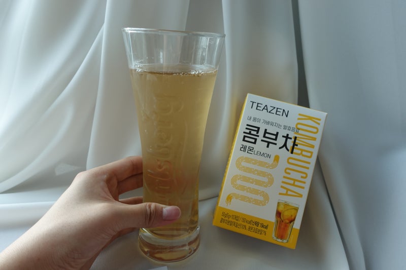 티젠 콤부차 커피대신 마시기 좋은 차 추천! : 네이버 블로그