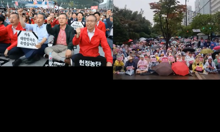  200만명 VS. 2천명, 자한당 이 영상보고 속으로 쫄았을 껄!