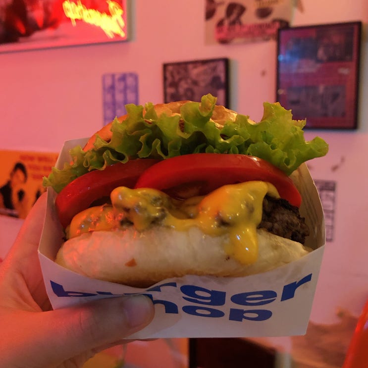  부산 서면 수제버거 버거샵
