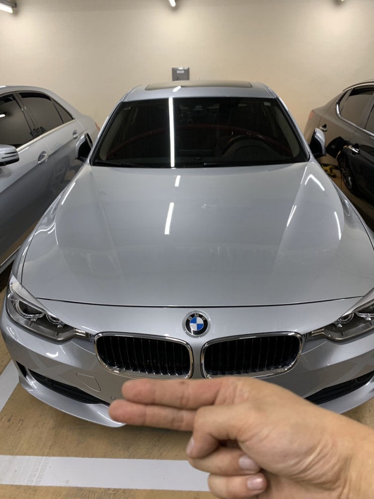  충주덴트 bmw320d 및 기아 모닝 찌그러짐 덴트복원 이덴트리페어