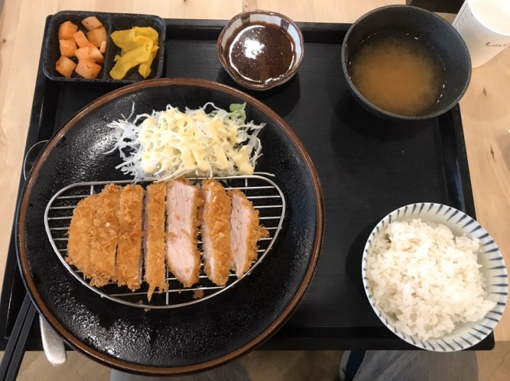  로스카츠정식