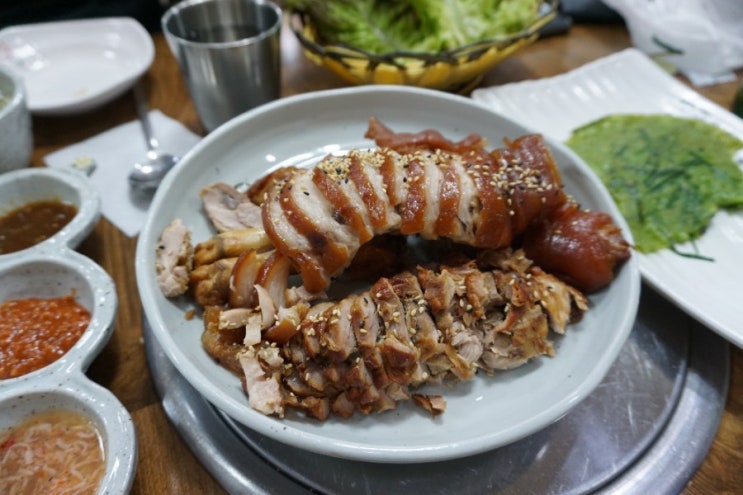  아차산역 맛집 중곡동 족발 장충맛족발 맛있네요