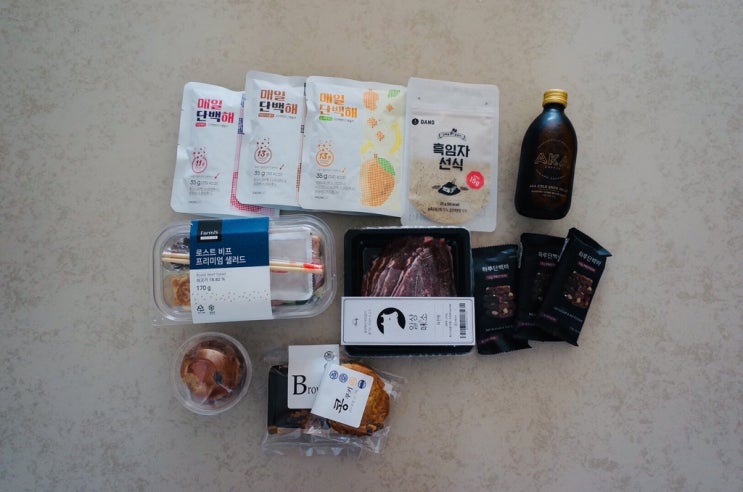  10월 마켓컬리 장보기 : 고단백 다이어트식단