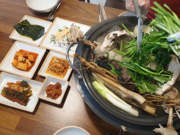  화정 계림옥 한방능이토종닭 백숙