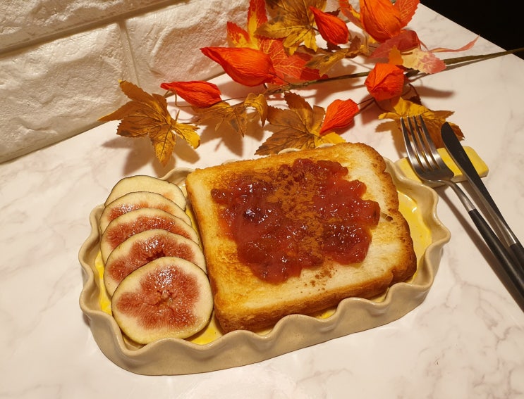  요리:) 무화과잼 만들기 / 제철과일 무화과 맛있게 먹는법 / 무화과 토스트 / 가을맞이 홈카페 / 홈브런치