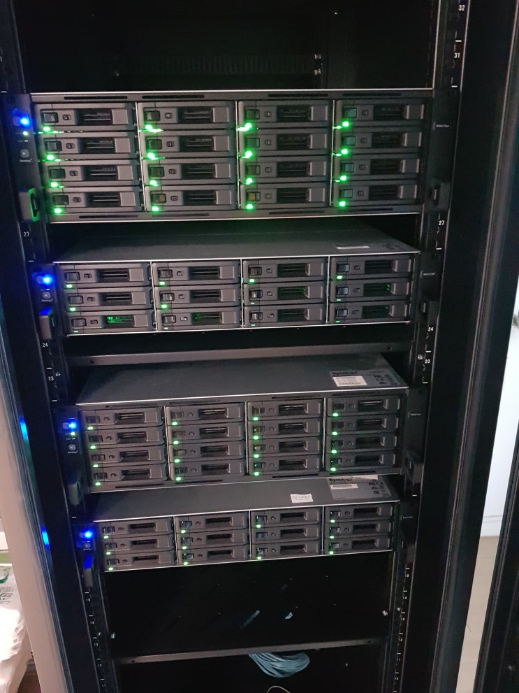  NAS서버 Synology RS4017XS+ Enterprise 송파구 (주)알**** 영상/캐드설계/디자인업 전문기업 NAS구축 사례 ( 2019년 9월 )