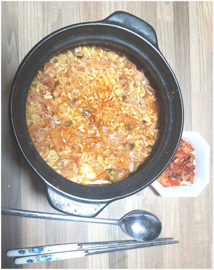  참치라면레시피 현실적인 맛
