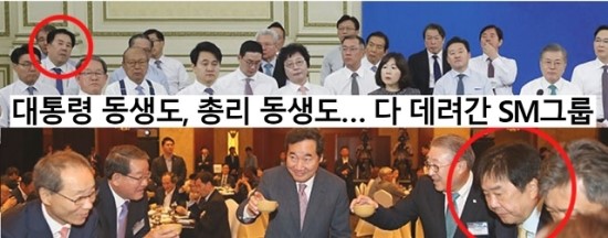   문재인 대통령, 이낙연 국무총리 동생 일하는 SM그룹 계열사, 해수부 산하 공기업서 1360억 지원받아 생색내고 친동생 취업하고....