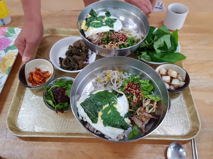 서귀포 매일올레시장 맛집 레알 단돈 3천원!!! 맛난 제주비빔밥 금복식당