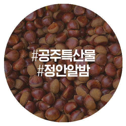  우리나라 밤 브랜드 중 최고 '공주 정안밤’