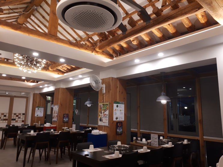  샤브 칼국수 맛집 - 행복한 세상