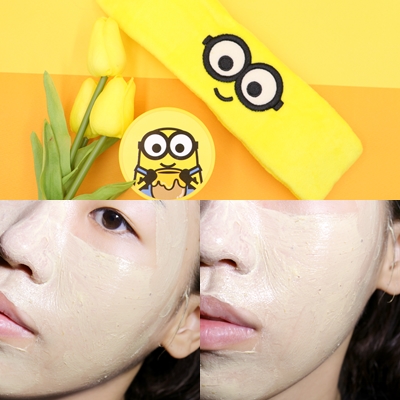  올리브영 미니언즈 꿀에 바나나 워시 오프 팩 촉촉해