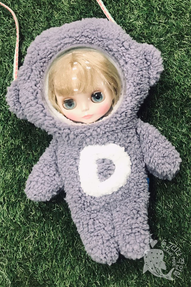  인형이동가방 주문제작~ 우주인 인형강보 귀요미~ 달로그에디션~!!!