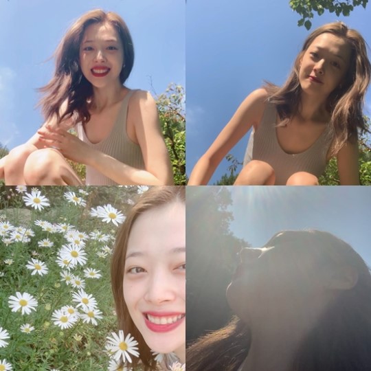  설리, 라이브 방송 중 노출 사고→이틀 째 식지않는 관심