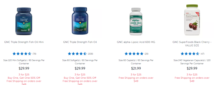  [GNC 구매대행] GNC 3개 25불 초핫딜 / GNC 직구 / GNC 피쉬오일 / GNC 달맞이꽃오일 / GNC키즈비타민