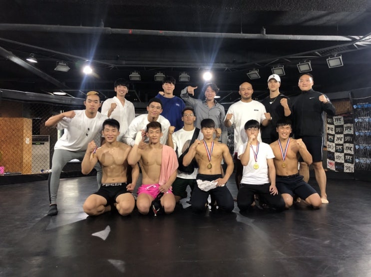 파주 TFC 아마추어시합 압구정팀매드 압구정주짓수 김동현 압구정킥복싱