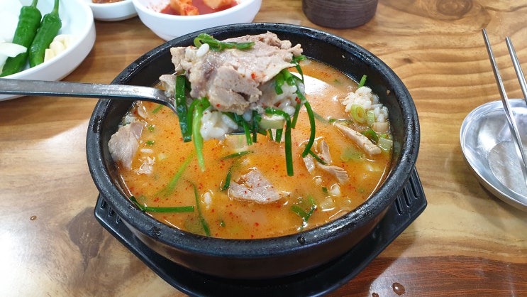  이것이 진정한 돼지국밥, 밀양 초동면 맛집 이진돼지국밥